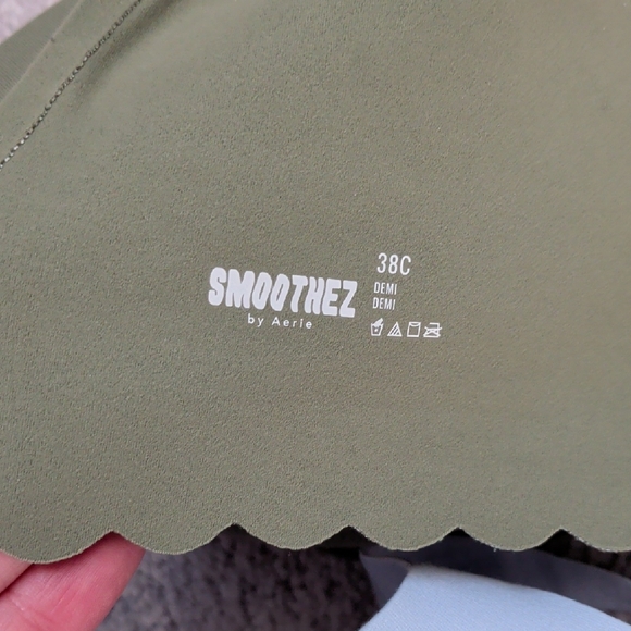 New Aerie Olive and Light Blue Bra Duo - Picture 3 of 4